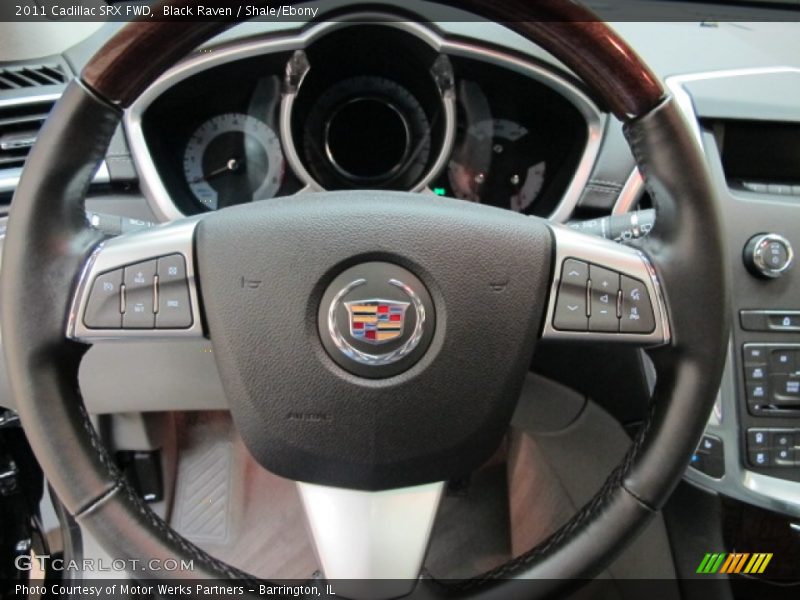 Black Raven / Shale/Ebony 2011 Cadillac SRX FWD