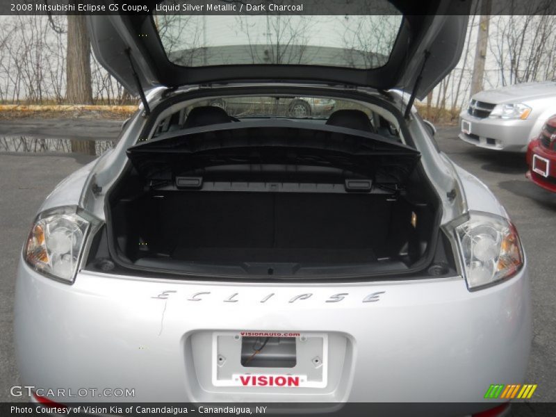 Liquid Silver Metallic / Dark Charcoal 2008 Mitsubishi Eclipse GS Coupe