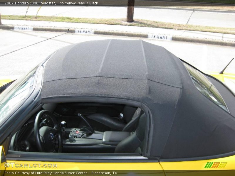 Rio Yellow Pearl / Black 2007 Honda S2000 Roadster