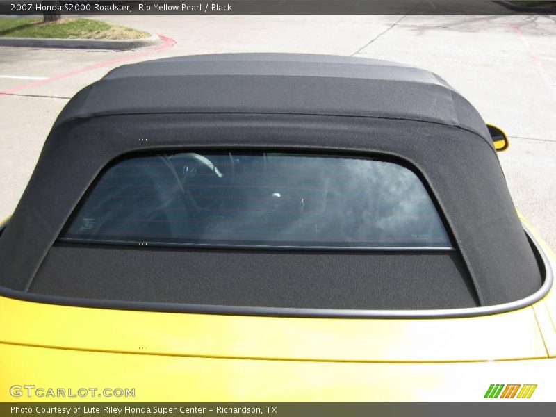 Rio Yellow Pearl / Black 2007 Honda S2000 Roadster