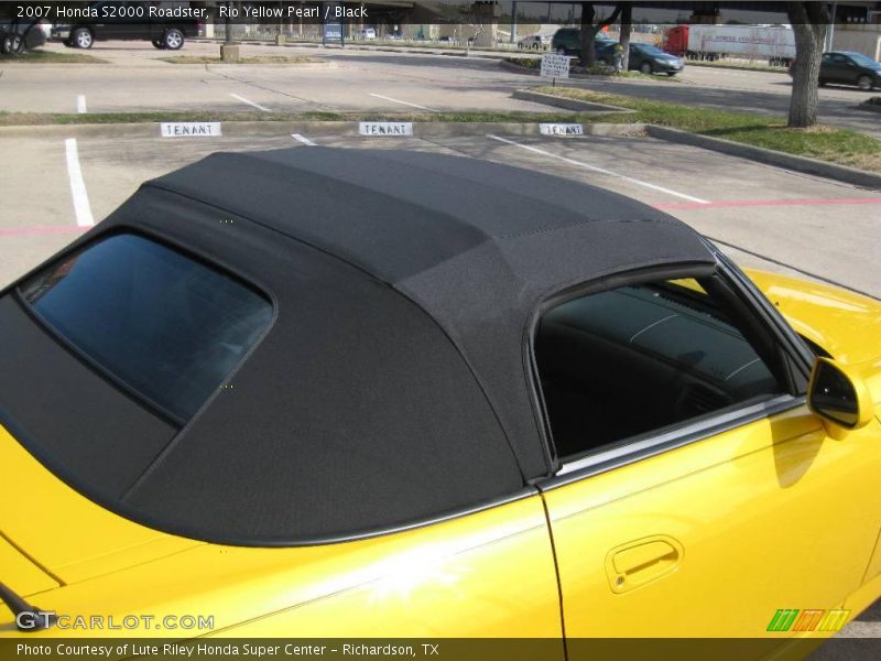 Rio Yellow Pearl / Black 2007 Honda S2000 Roadster