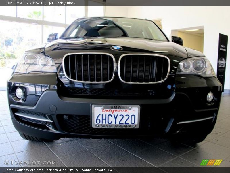 Jet Black / Black 2009 BMW X5 xDrive30i