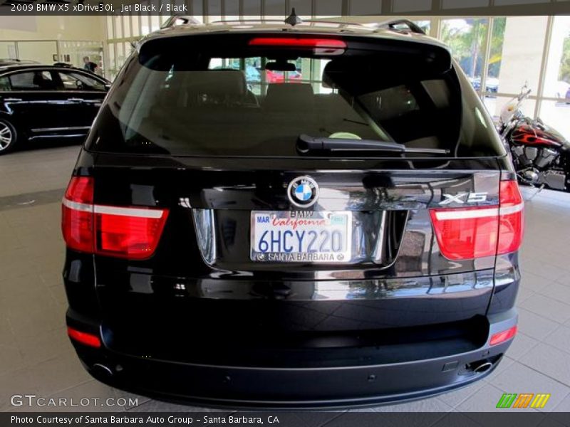 Jet Black / Black 2009 BMW X5 xDrive30i