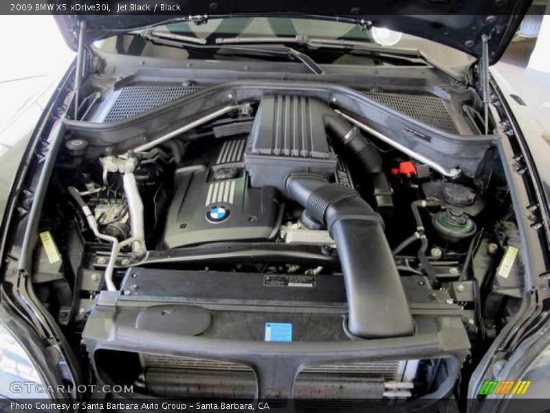 Jet Black / Black 2009 BMW X5 xDrive30i