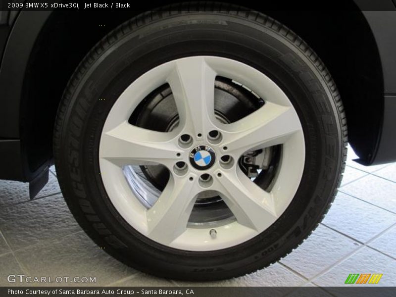 Jet Black / Black 2009 BMW X5 xDrive30i