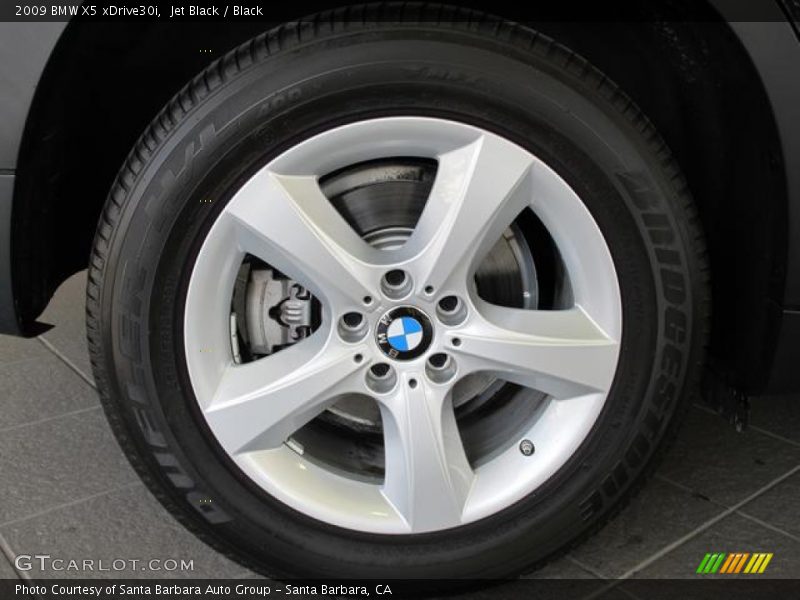Jet Black / Black 2009 BMW X5 xDrive30i