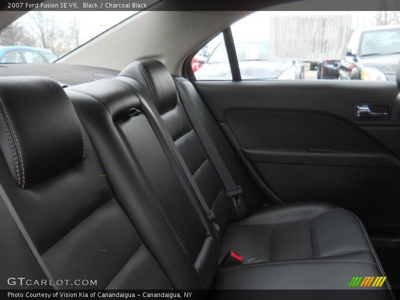 Black / Charcoal Black 2007 Ford Fusion SE V6