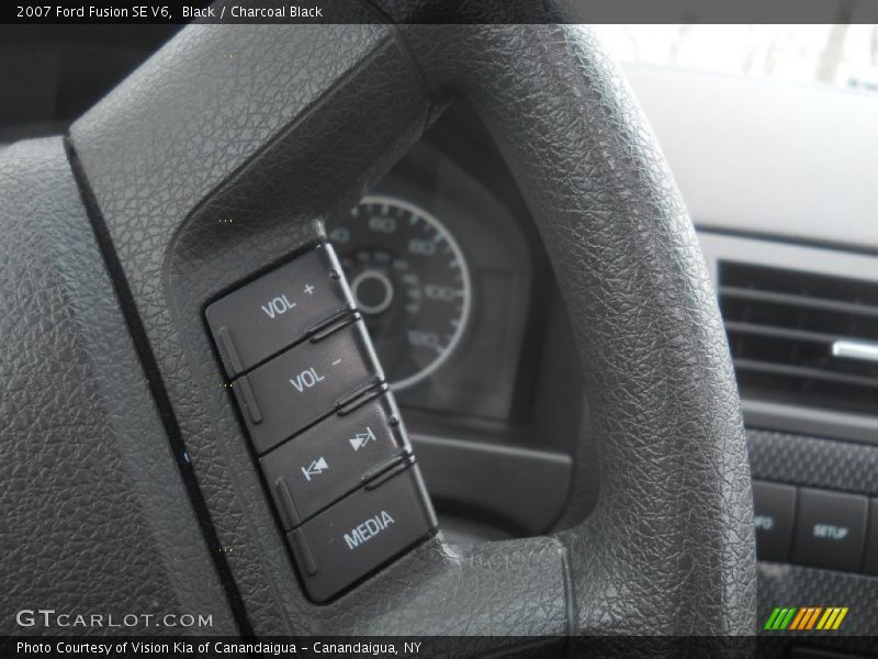 Black / Charcoal Black 2007 Ford Fusion SE V6