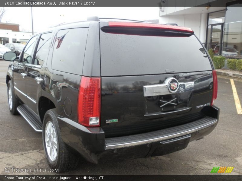Black Raven / Ebony 2010 Cadillac Escalade AWD