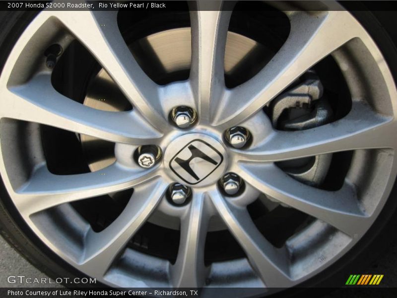 Rio Yellow Pearl / Black 2007 Honda S2000 Roadster