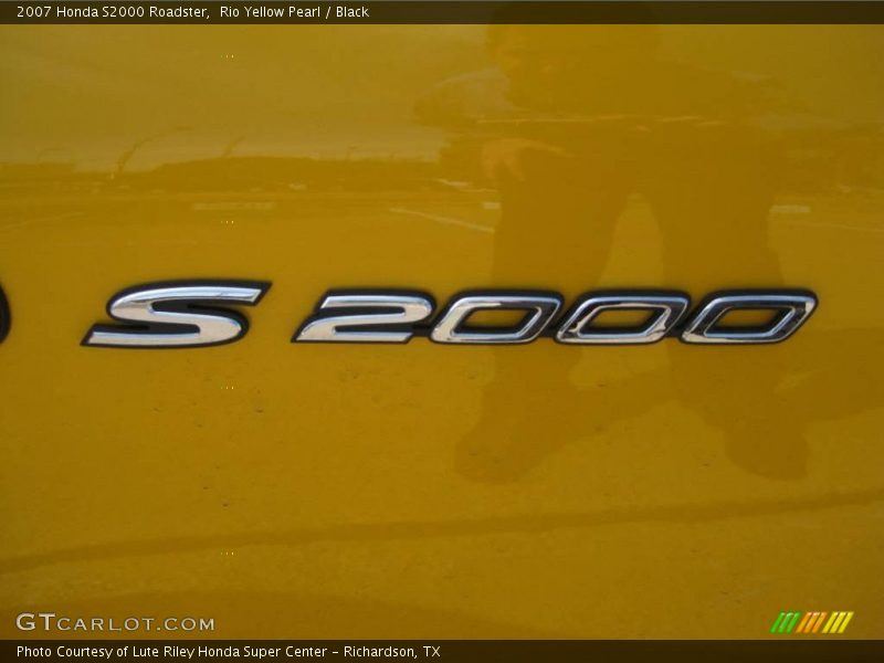 Rio Yellow Pearl / Black 2007 Honda S2000 Roadster
