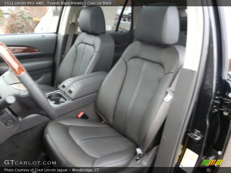 Tuxedo Black Metallic / Charcoal Black 2012 Lincoln MKX AWD
