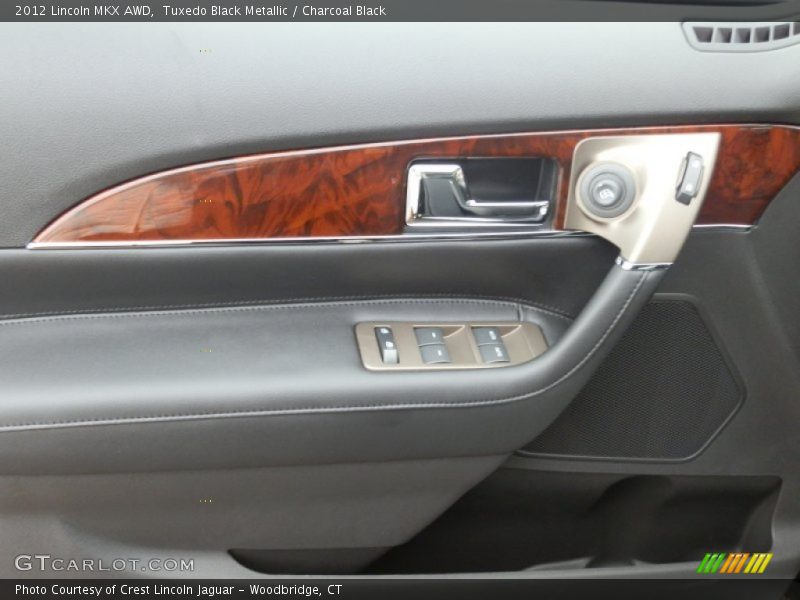 Tuxedo Black Metallic / Charcoal Black 2012 Lincoln MKX AWD