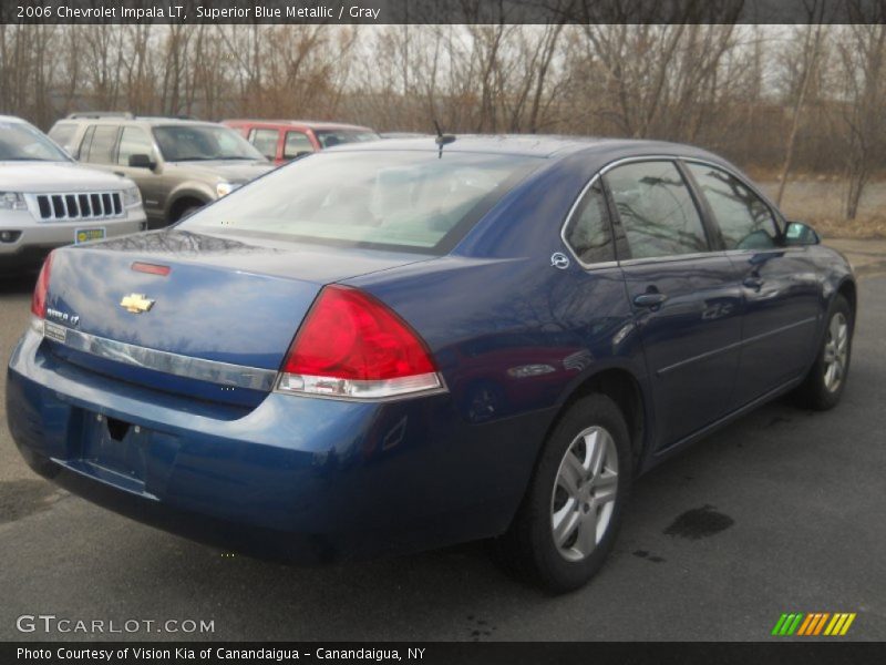 Superior Blue Metallic / Gray 2006 Chevrolet Impala LT
