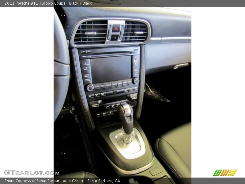 Black / Black 2011 Porsche 911 Turbo S Coupe