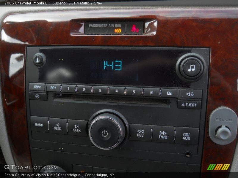 Superior Blue Metallic / Gray 2006 Chevrolet Impala LT
