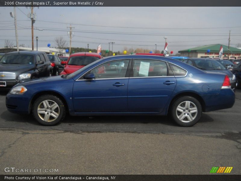 Superior Blue Metallic / Gray 2006 Chevrolet Impala LT