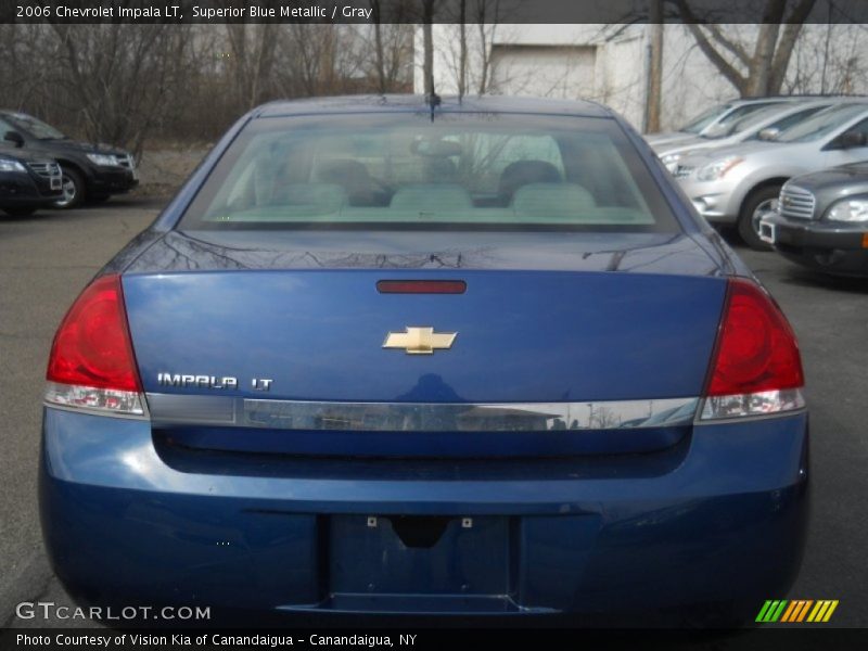 Superior Blue Metallic / Gray 2006 Chevrolet Impala LT