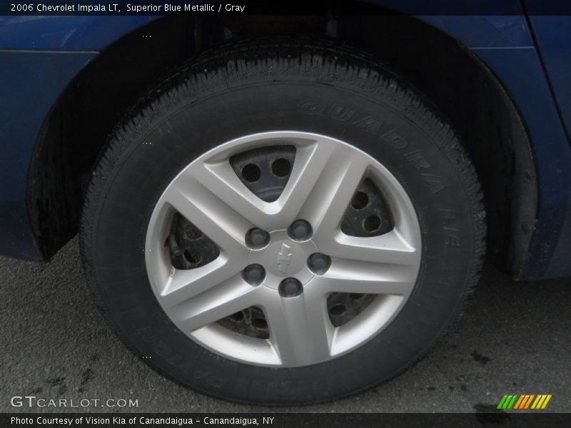 Superior Blue Metallic / Gray 2006 Chevrolet Impala LT