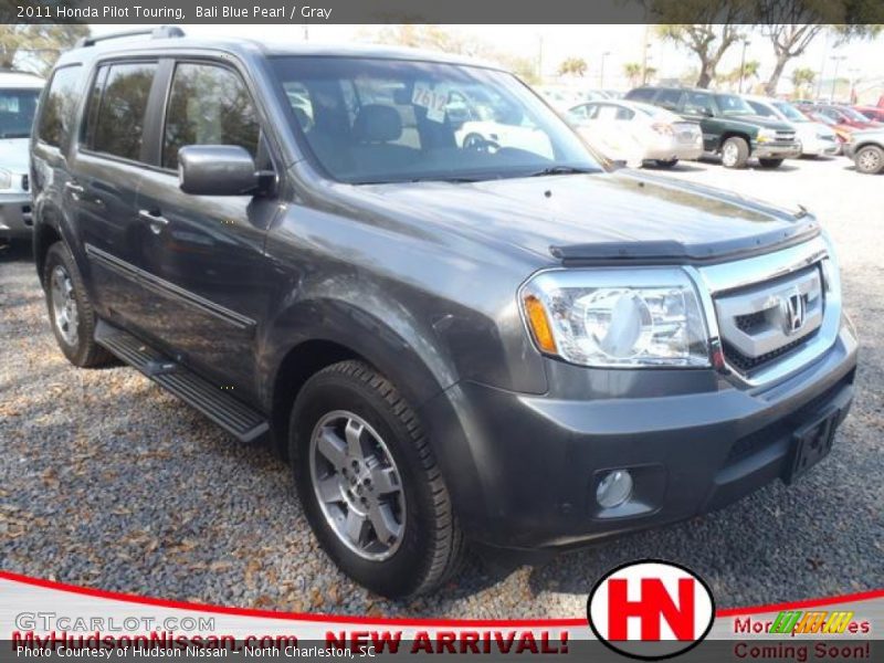 Bali Blue Pearl / Gray 2011 Honda Pilot Touring