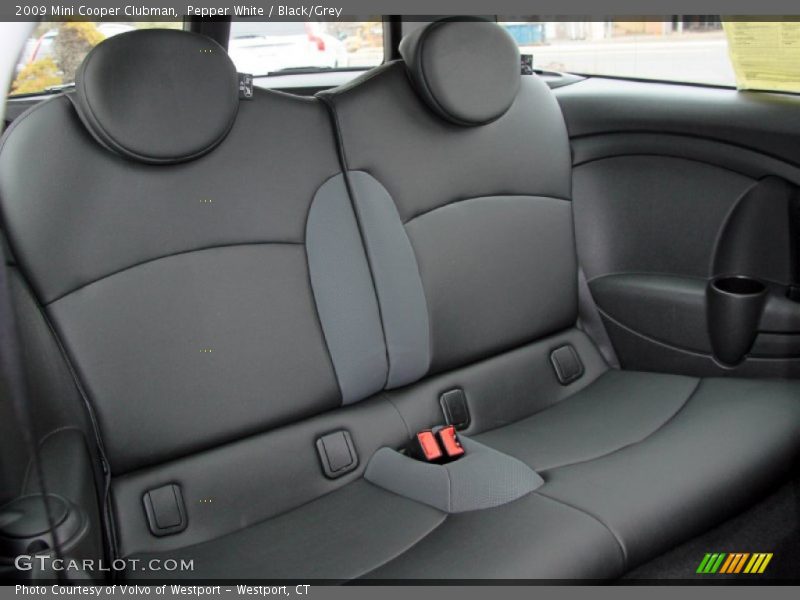 Pepper White / Black/Grey 2009 Mini Cooper Clubman