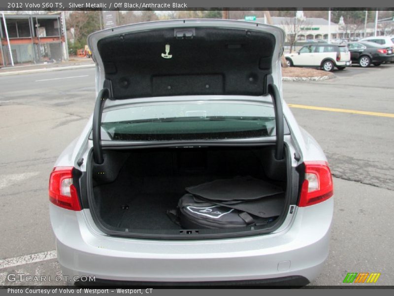 Silver Metallic / Off Black/Anthracite Black 2012 Volvo S60 T5