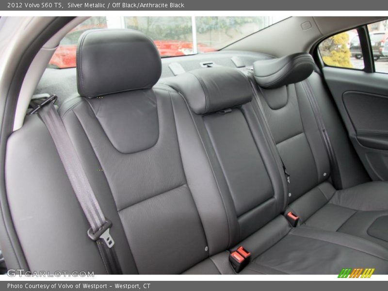 Silver Metallic / Off Black/Anthracite Black 2012 Volvo S60 T5