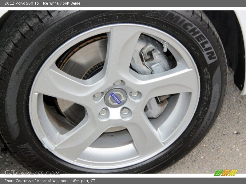 Ice White / Soft Beige 2012 Volvo S60 T5