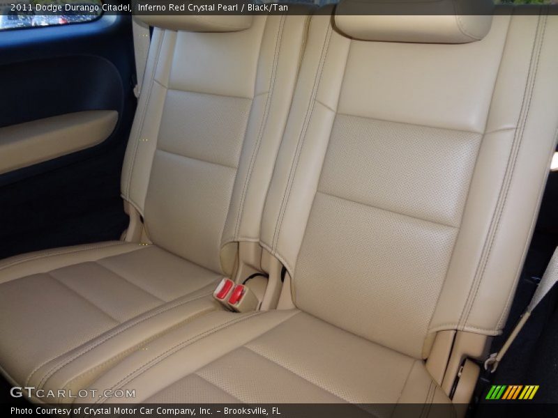 Inferno Red Crystal Pearl / Black/Tan 2011 Dodge Durango Citadel