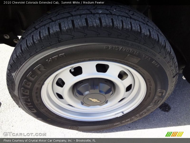 Summit White / Medium Pewter 2010 Chevrolet Colorado Extended Cab