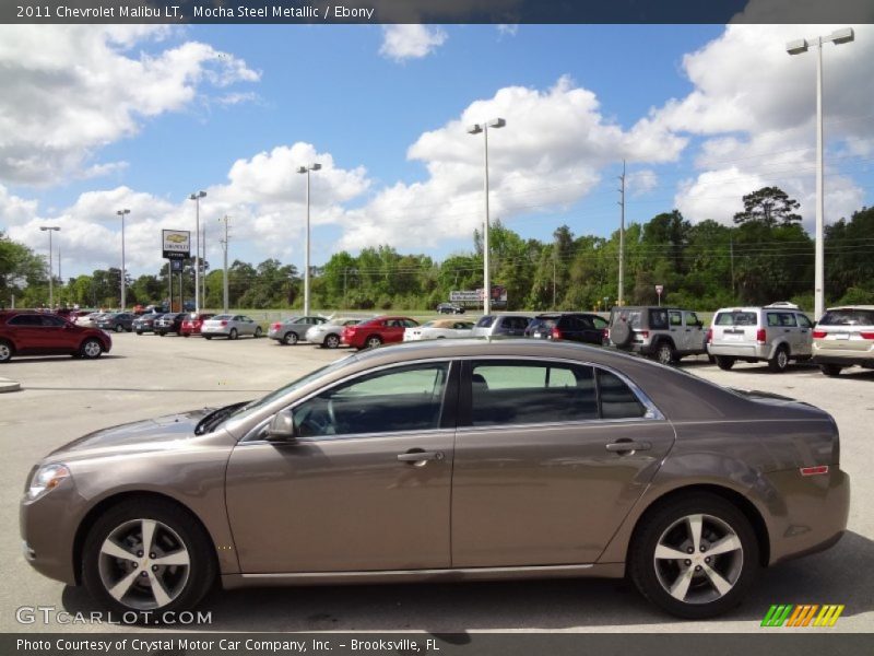 Mocha Steel Metallic / Ebony 2011 Chevrolet Malibu LT