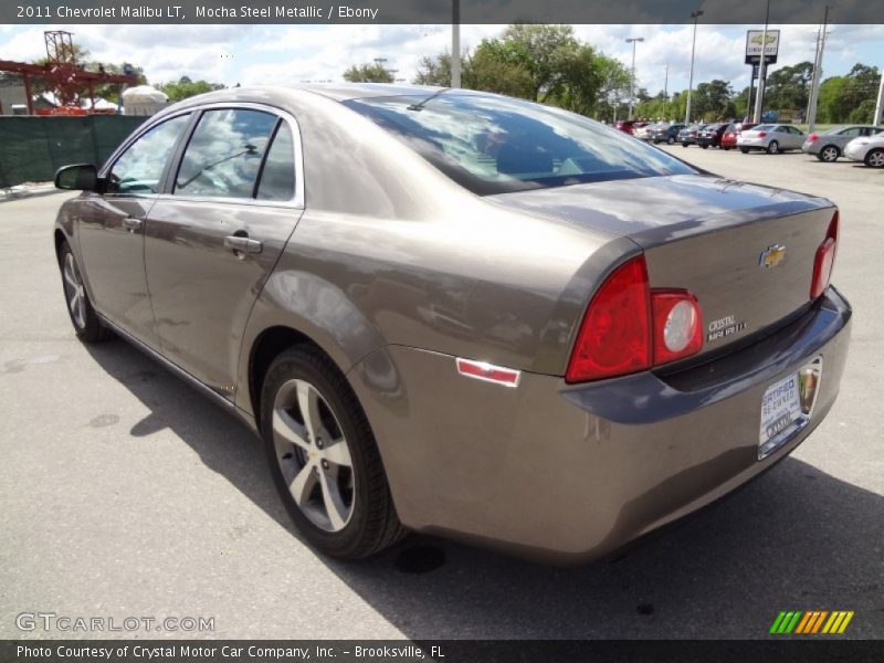 Mocha Steel Metallic / Ebony 2011 Chevrolet Malibu LT