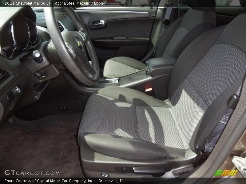 Mocha Steel Metallic / Ebony 2011 Chevrolet Malibu LT