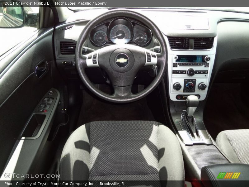 Mocha Steel Metallic / Ebony 2011 Chevrolet Malibu LT