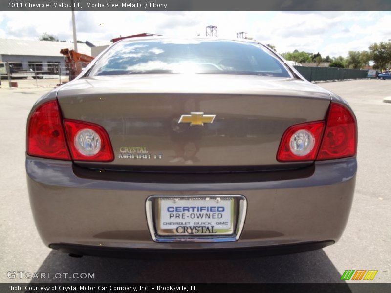 Mocha Steel Metallic / Ebony 2011 Chevrolet Malibu LT