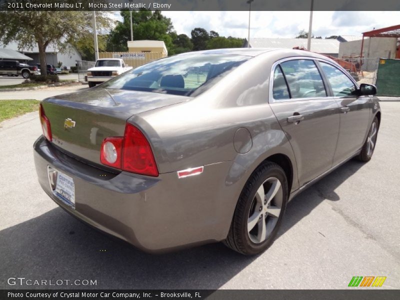 Mocha Steel Metallic / Ebony 2011 Chevrolet Malibu LT