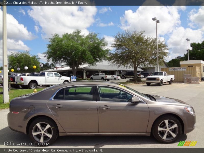 Mocha Steel Metallic / Ebony 2011 Chevrolet Malibu LT