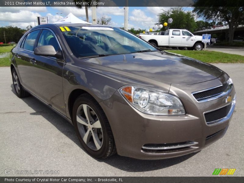 Mocha Steel Metallic / Ebony 2011 Chevrolet Malibu LT