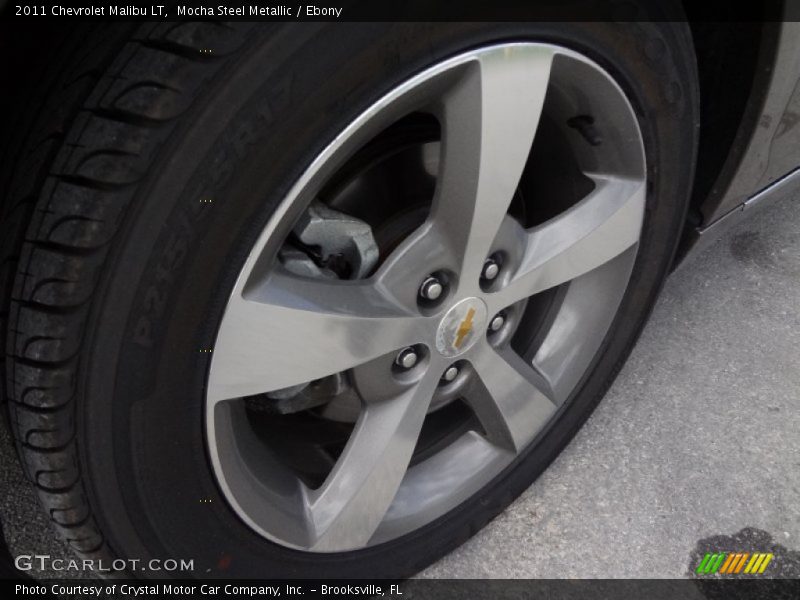 Mocha Steel Metallic / Ebony 2011 Chevrolet Malibu LT