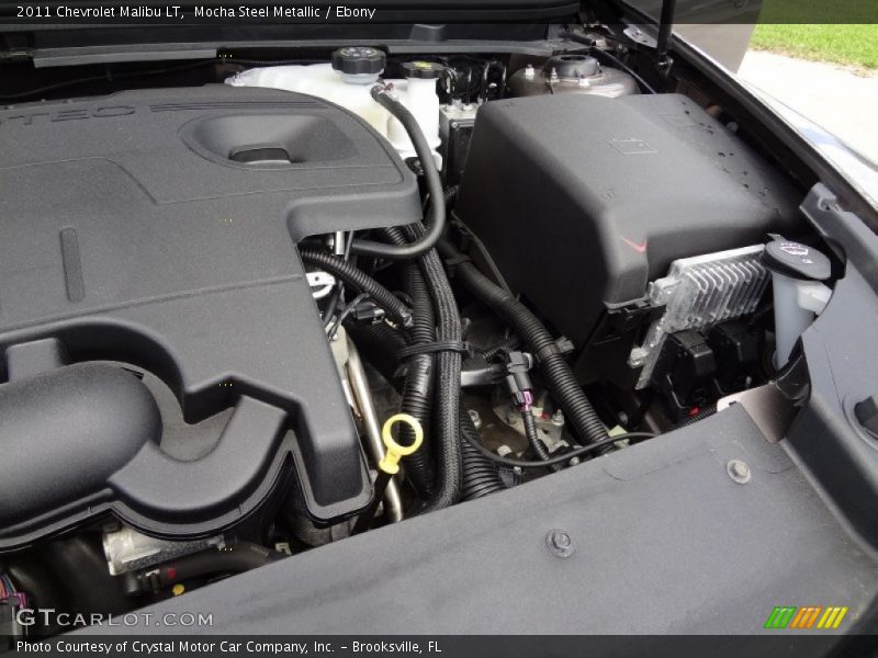 Mocha Steel Metallic / Ebony 2011 Chevrolet Malibu LT