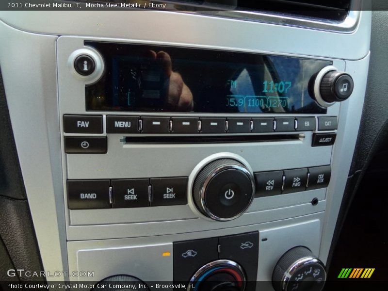 Mocha Steel Metallic / Ebony 2011 Chevrolet Malibu LT
