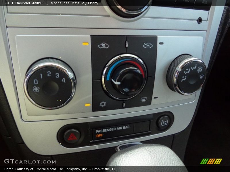 Mocha Steel Metallic / Ebony 2011 Chevrolet Malibu LT