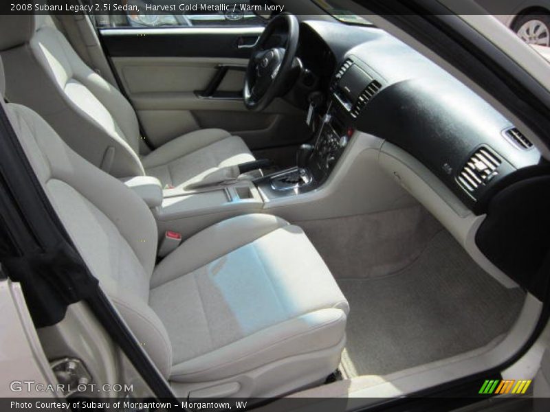 Harvest Gold Metallic / Warm Ivory 2008 Subaru Legacy 2.5i Sedan