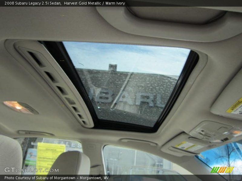 Harvest Gold Metallic / Warm Ivory 2008 Subaru Legacy 2.5i Sedan