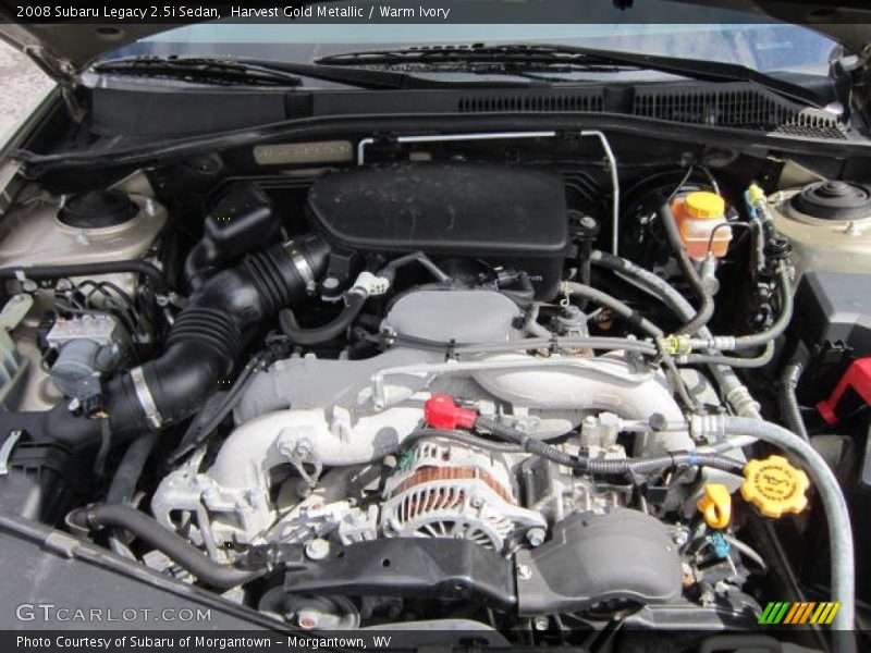 Harvest Gold Metallic / Warm Ivory 2008 Subaru Legacy 2.5i Sedan