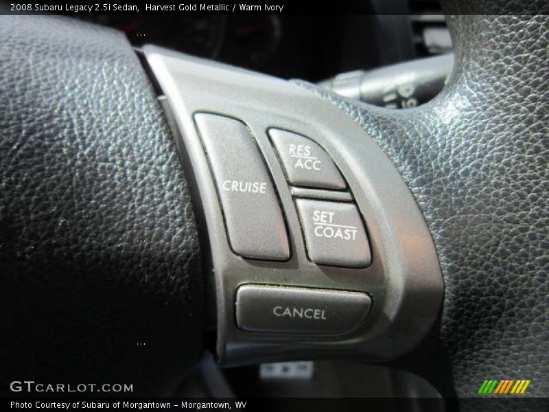 Harvest Gold Metallic / Warm Ivory 2008 Subaru Legacy 2.5i Sedan
