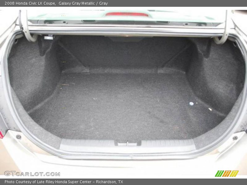 Galaxy Gray Metallic / Gray 2008 Honda Civic LX Coupe