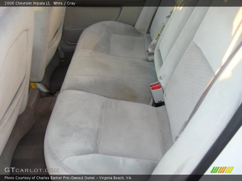 White / Gray 2006 Chevrolet Impala LS