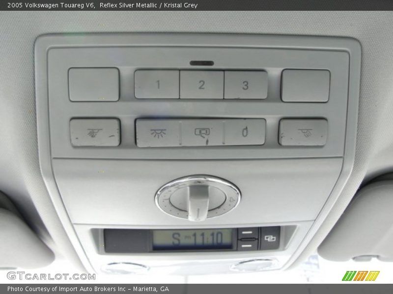 Controls of 2005 Touareg V6