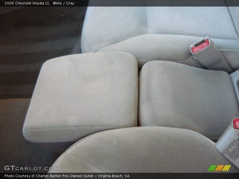 White / Gray 2006 Chevrolet Impala LS